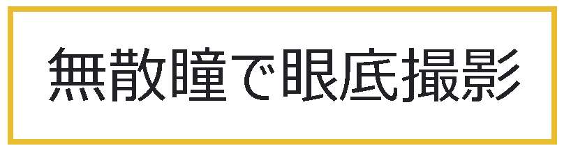 無散瞳で眼底撮影